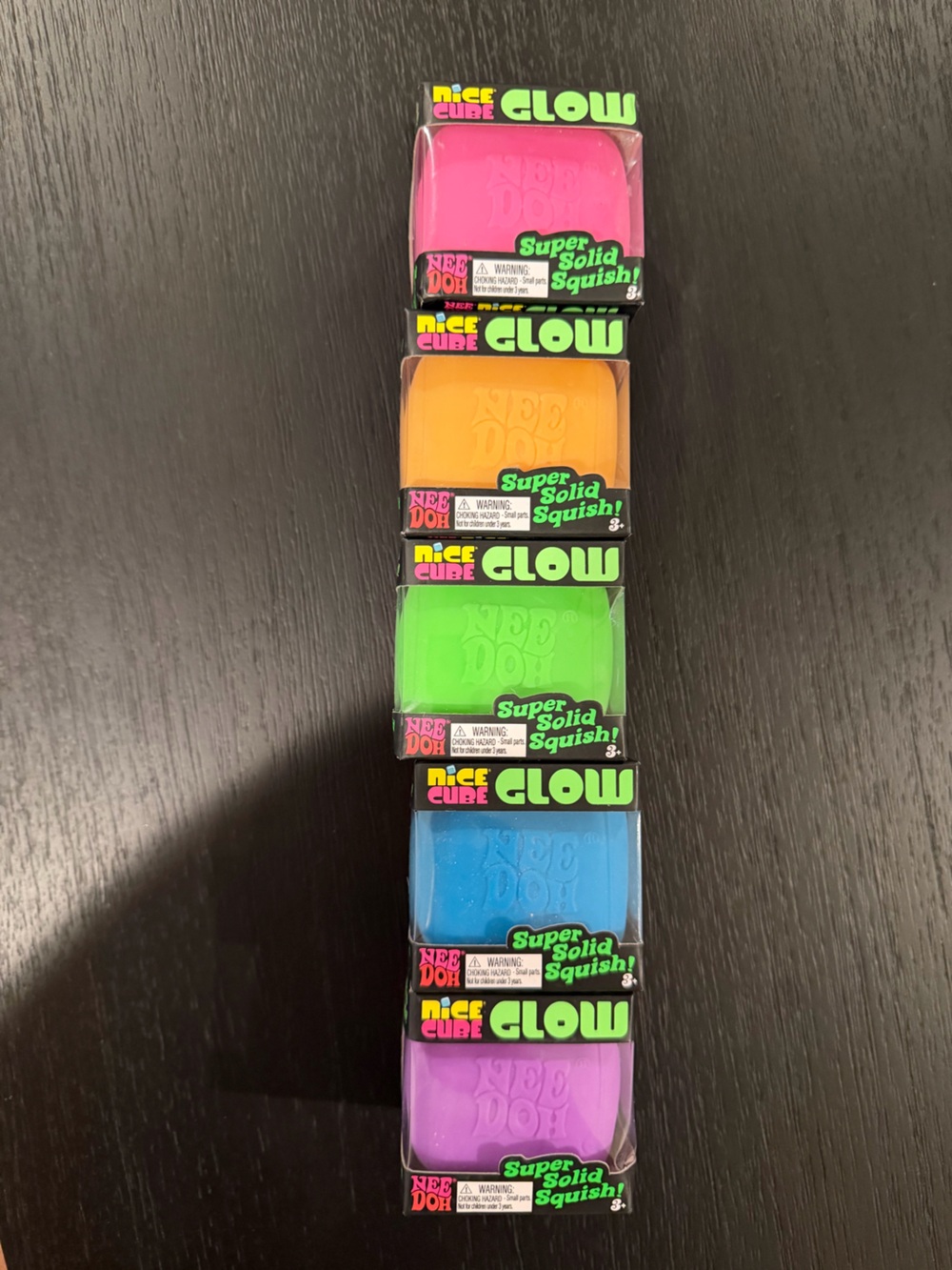 Needoh nice cube glow set authentic